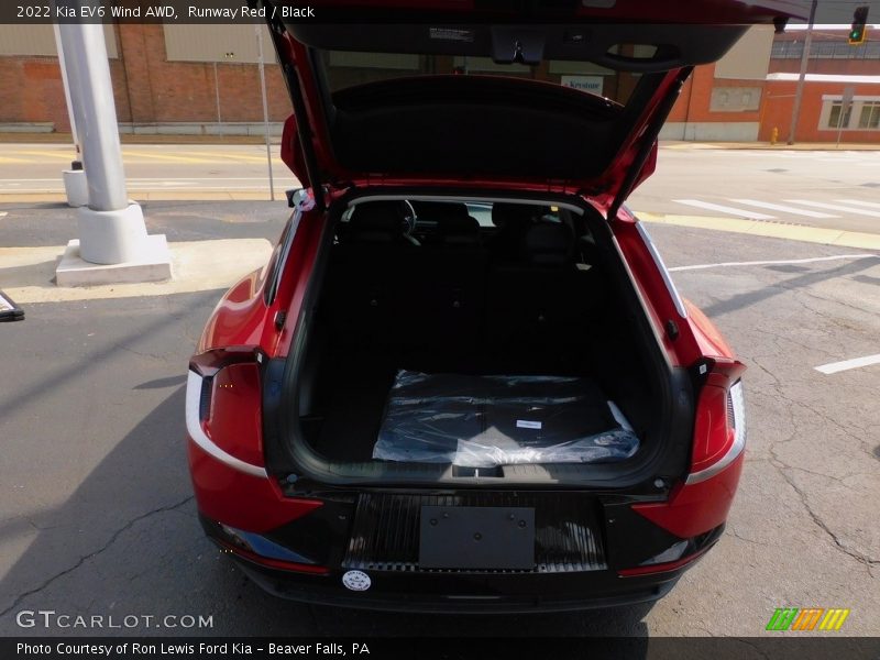 Runway Red / Black 2022 Kia EV6 Wind AWD