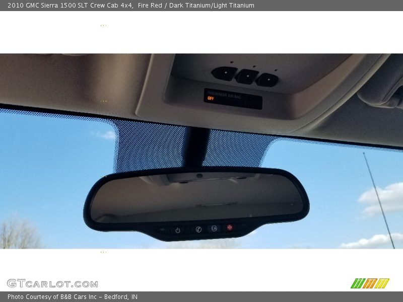 Fire Red / Dark Titanium/Light Titanium 2010 GMC Sierra 1500 SLT Crew Cab 4x4