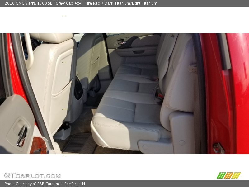 Fire Red / Dark Titanium/Light Titanium 2010 GMC Sierra 1500 SLT Crew Cab 4x4