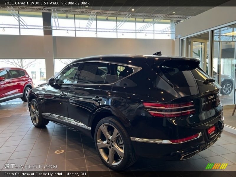 Vik Black / Black 2021 Genesis GV80 3.5T AWD