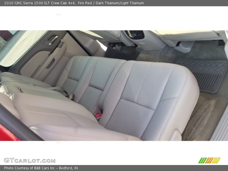 Fire Red / Dark Titanium/Light Titanium 2010 GMC Sierra 1500 SLT Crew Cab 4x4