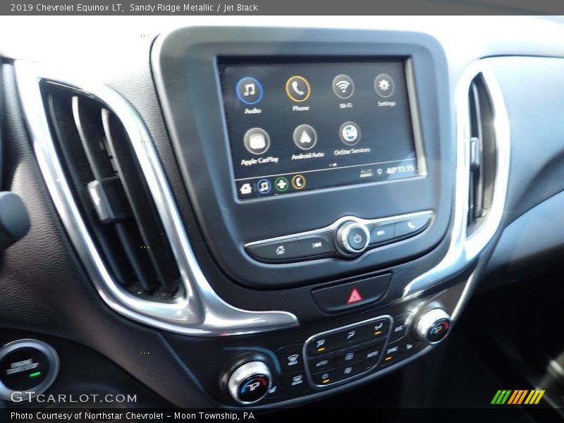 Sandy Ridge Metallic / Jet Black 2019 Chevrolet Equinox LT