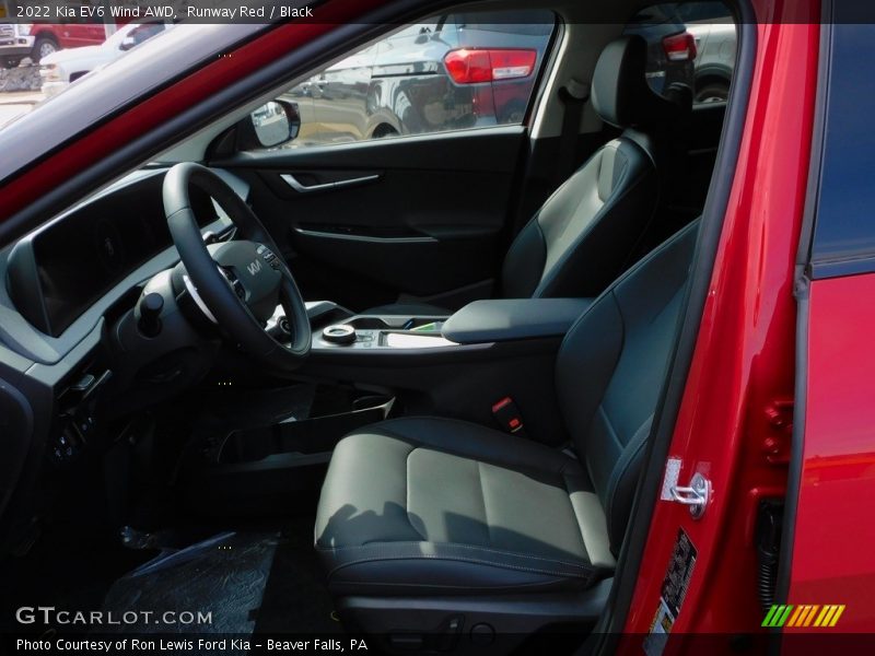 Runway Red / Black 2022 Kia EV6 Wind AWD