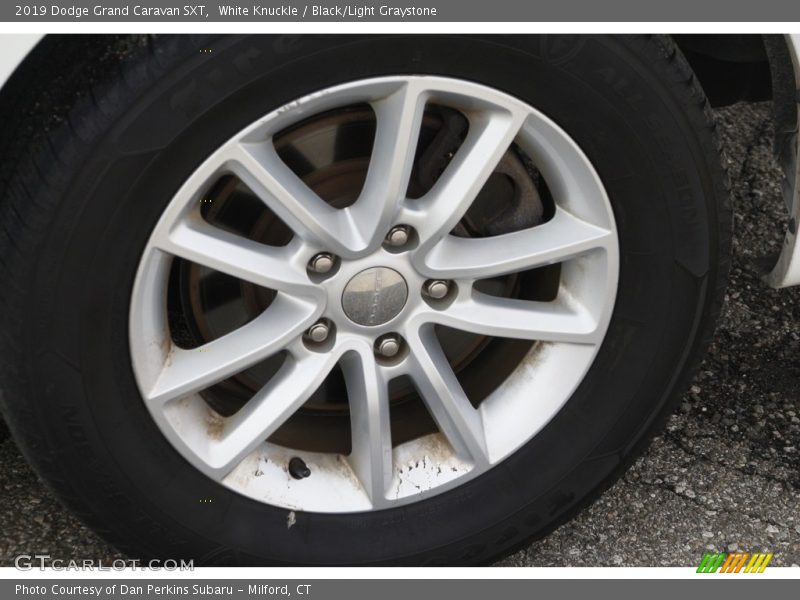 White Knuckle / Black/Light Graystone 2019 Dodge Grand Caravan SXT