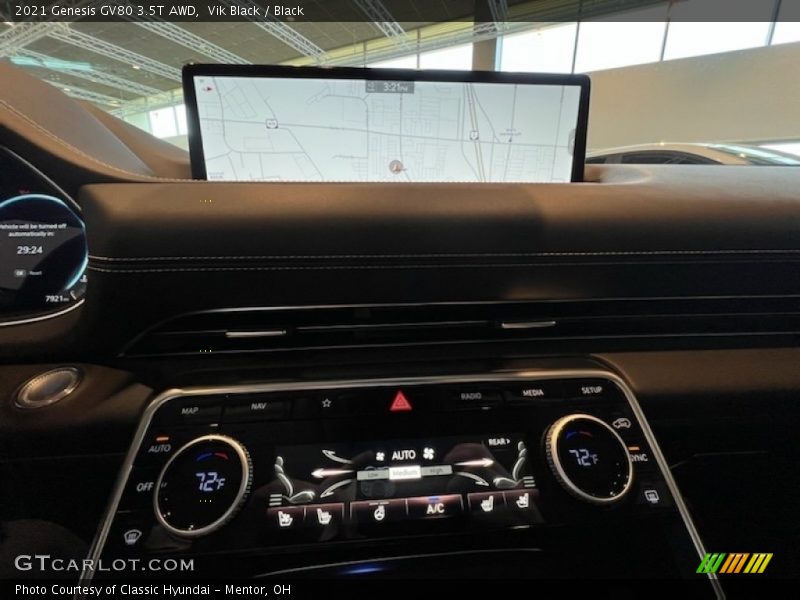 Vik Black / Black 2021 Genesis GV80 3.5T AWD