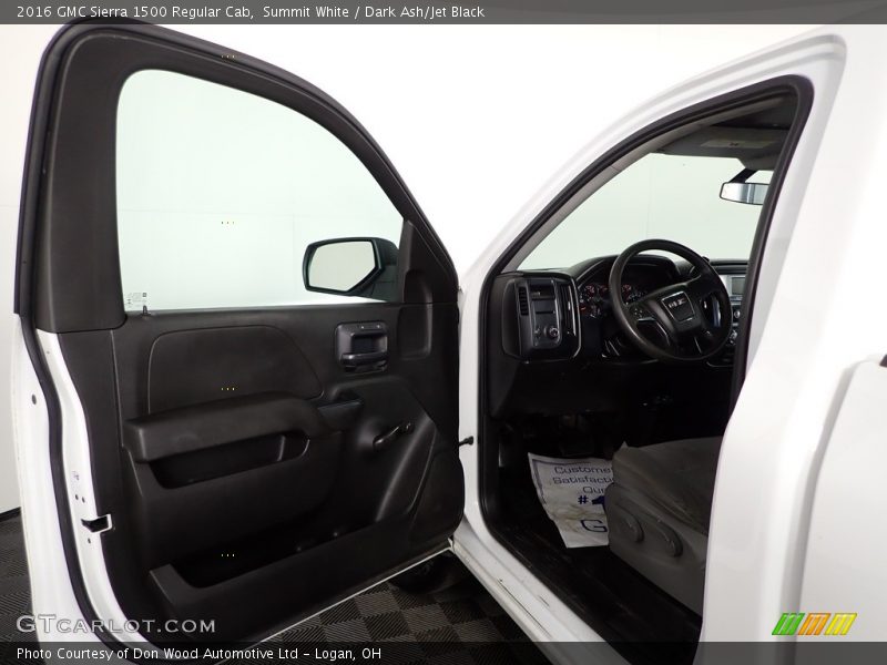 Summit White / Dark Ash/Jet Black 2016 GMC Sierra 1500 Regular Cab