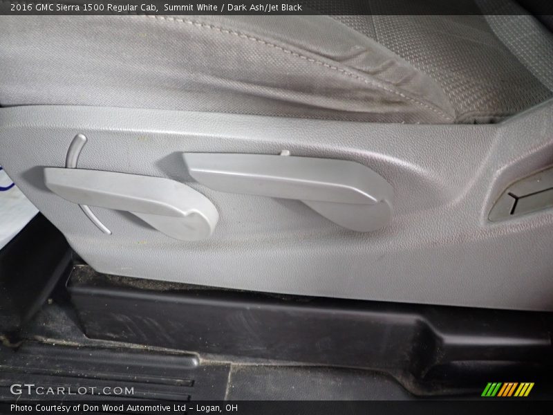 Summit White / Dark Ash/Jet Black 2016 GMC Sierra 1500 Regular Cab