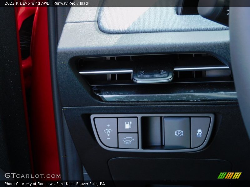 Runway Red / Black 2022 Kia EV6 Wind AWD