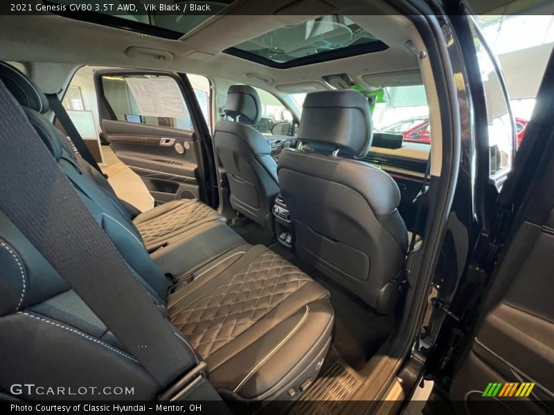 Rear Seat of 2021 GV80 3.5T AWD