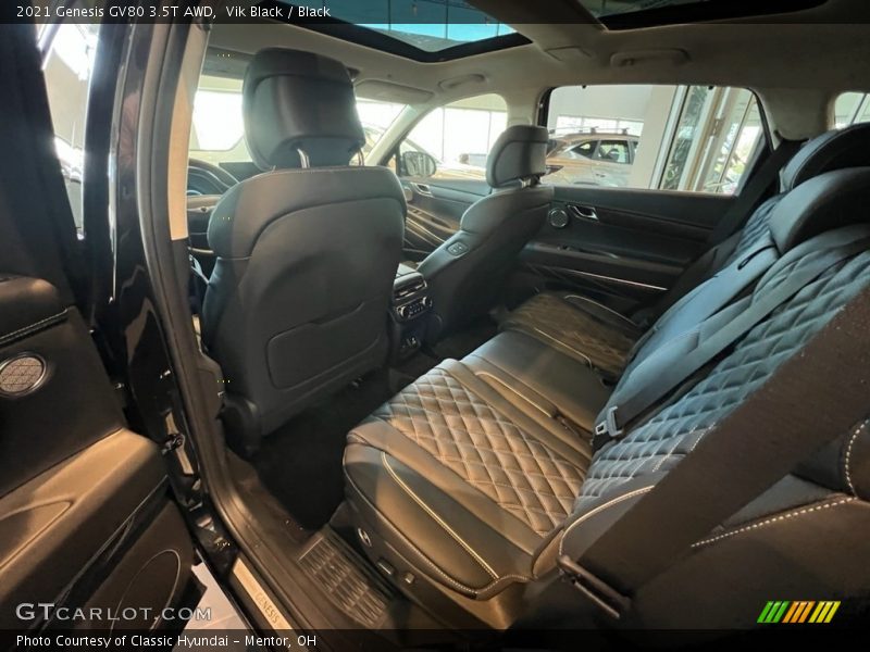 Rear Seat of 2021 GV80 3.5T AWD