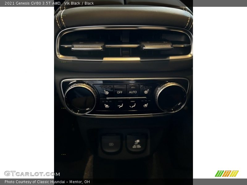 Vik Black / Black 2021 Genesis GV80 3.5T AWD