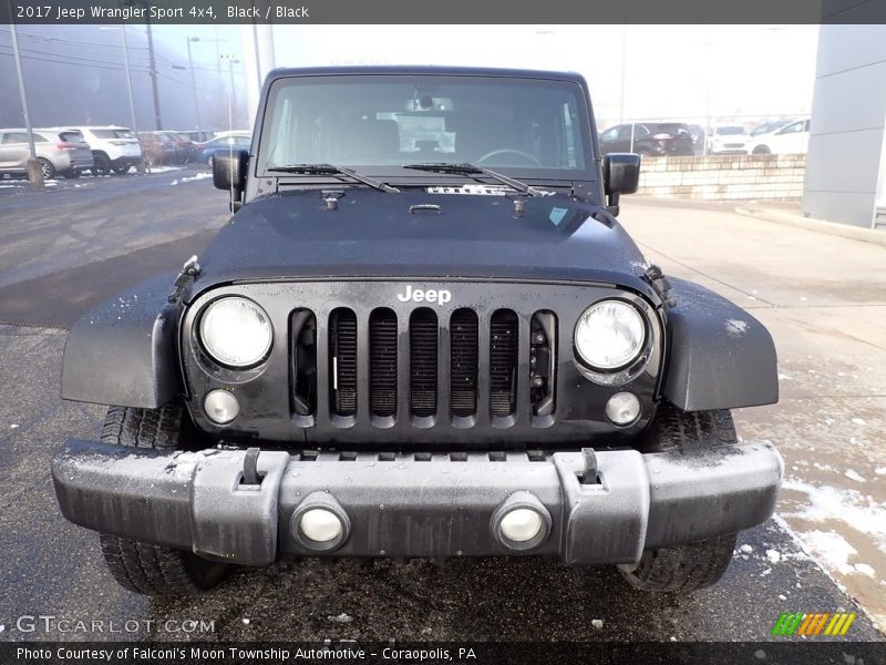 Black / Black 2017 Jeep Wrangler Sport 4x4