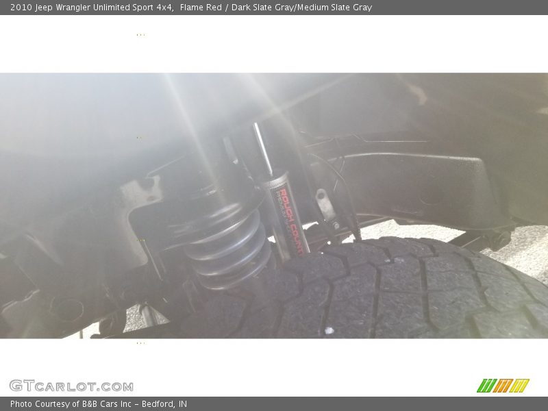 Flame Red / Dark Slate Gray/Medium Slate Gray 2010 Jeep Wrangler Unlimited Sport 4x4