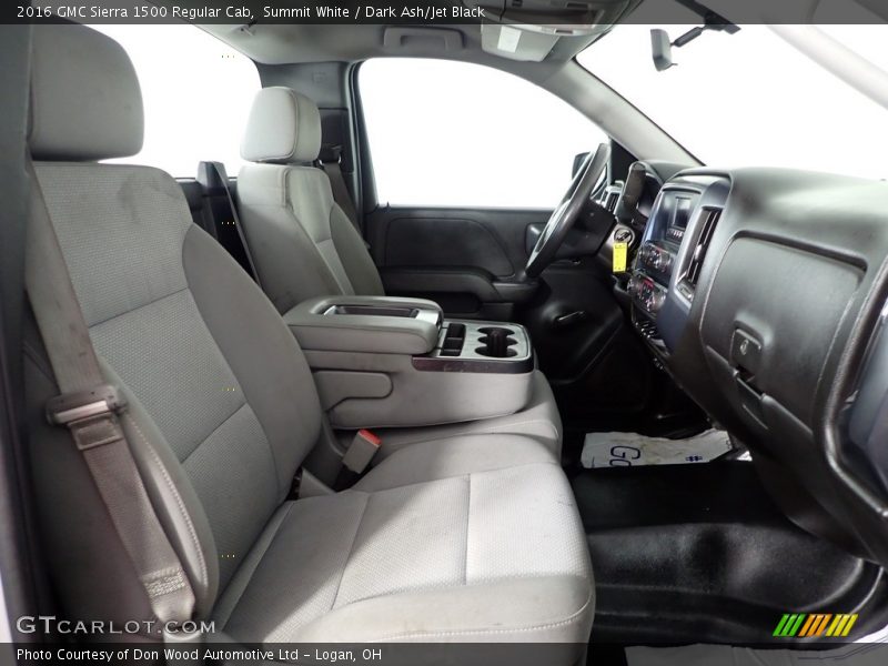 Summit White / Dark Ash/Jet Black 2016 GMC Sierra 1500 Regular Cab