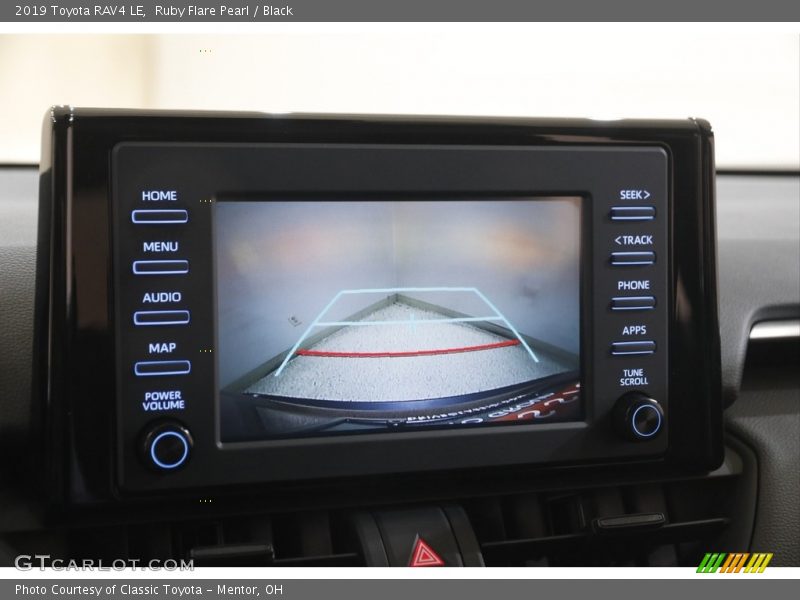Ruby Flare Pearl / Black 2019 Toyota RAV4 LE