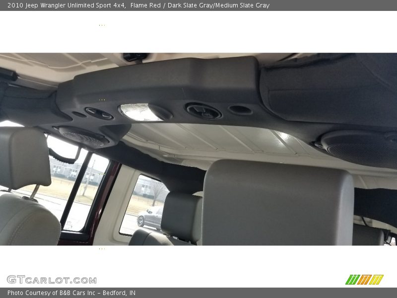 Flame Red / Dark Slate Gray/Medium Slate Gray 2010 Jeep Wrangler Unlimited Sport 4x4