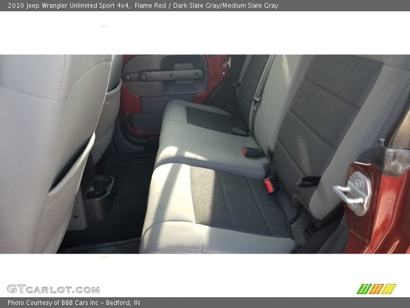 Flame Red / Dark Slate Gray/Medium Slate Gray 2010 Jeep Wrangler Unlimited Sport 4x4