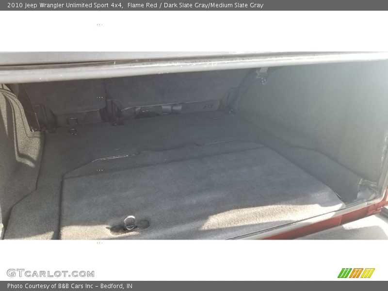 Flame Red / Dark Slate Gray/Medium Slate Gray 2010 Jeep Wrangler Unlimited Sport 4x4