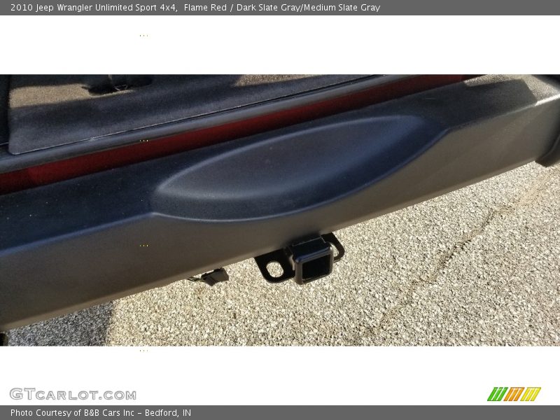 Flame Red / Dark Slate Gray/Medium Slate Gray 2010 Jeep Wrangler Unlimited Sport 4x4