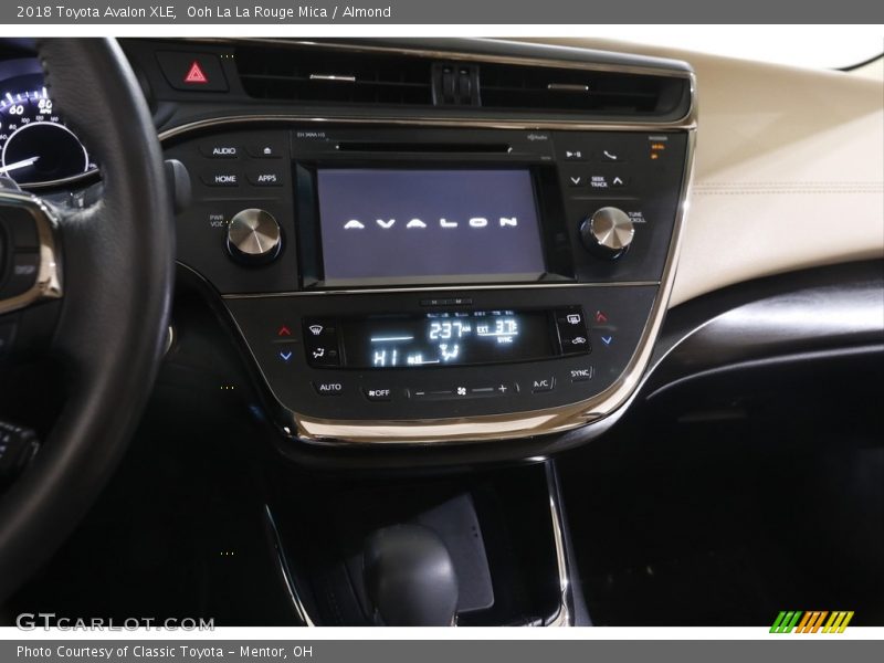 Ooh La La Rouge Mica / Almond 2018 Toyota Avalon XLE