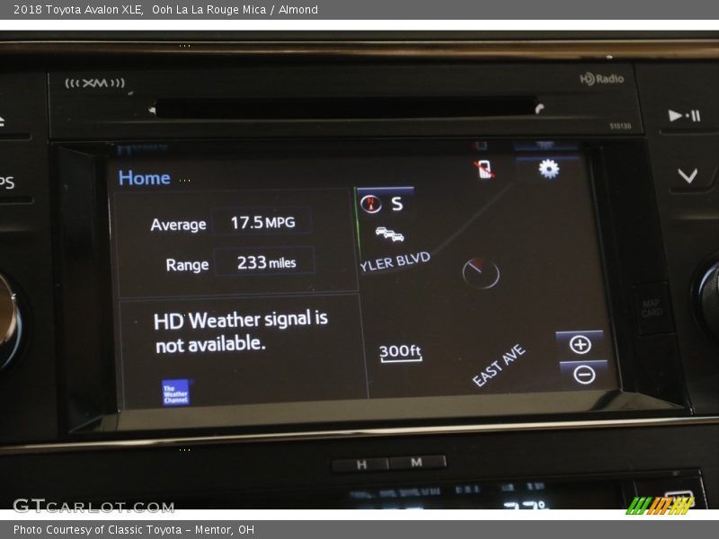 Ooh La La Rouge Mica / Almond 2018 Toyota Avalon XLE