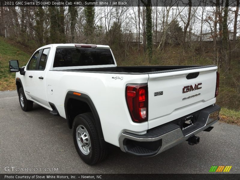 Summit White / Jet Black 2021 GMC Sierra 2500HD Double Cab 4WD