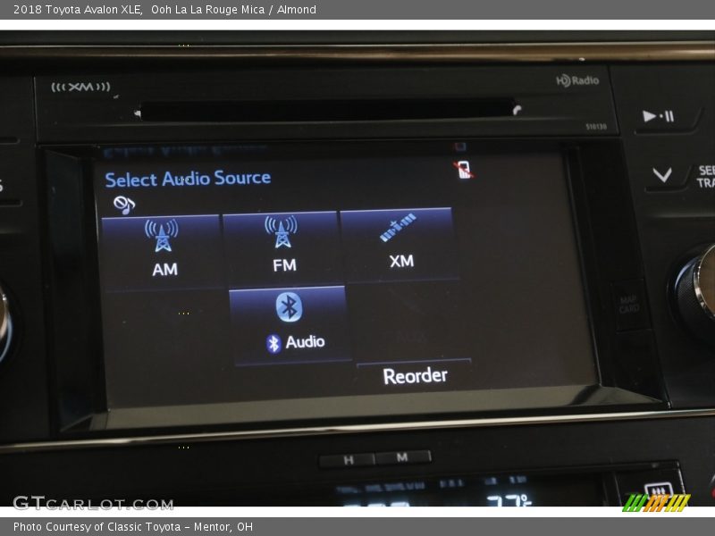Ooh La La Rouge Mica / Almond 2018 Toyota Avalon XLE