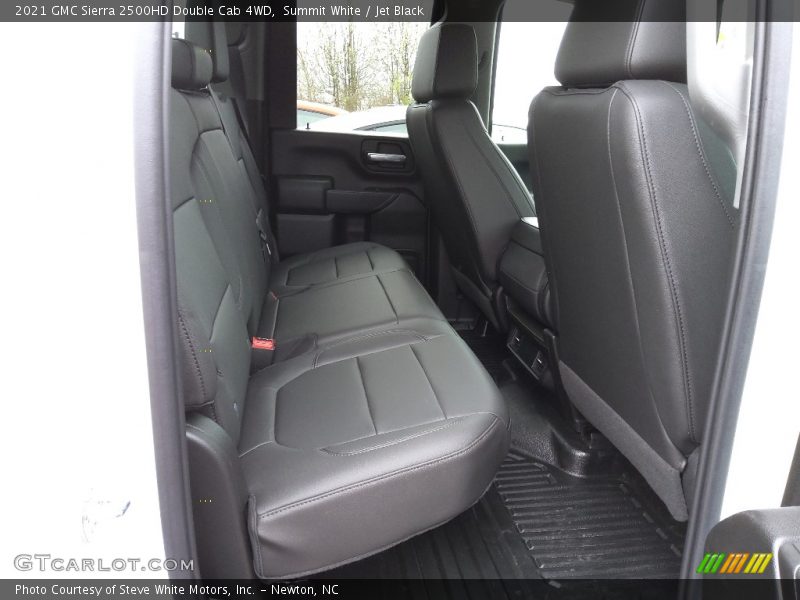 Rear Seat of 2021 Sierra 2500HD Double Cab 4WD