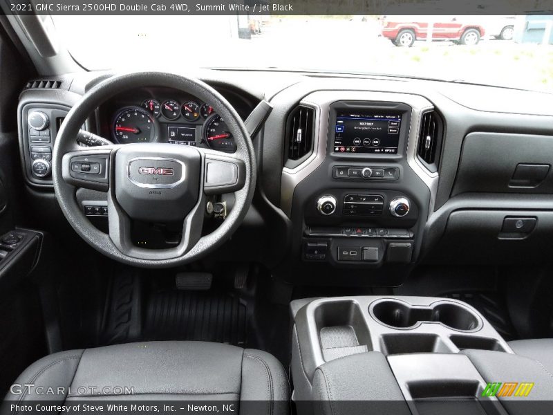 Dashboard of 2021 Sierra 2500HD Double Cab 4WD