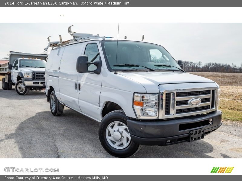 Oxford White / Medium Flint 2014 Ford E-Series Van E250 Cargo Van