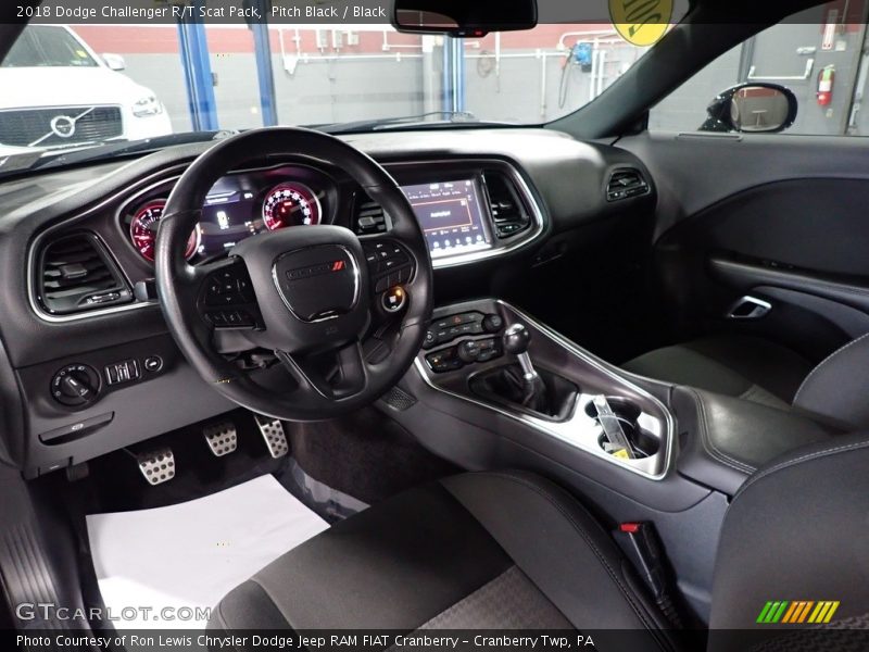  2018 Challenger R/T Scat Pack Black Interior