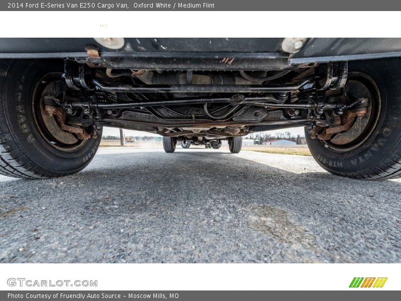 Oxford White / Medium Flint 2014 Ford E-Series Van E250 Cargo Van