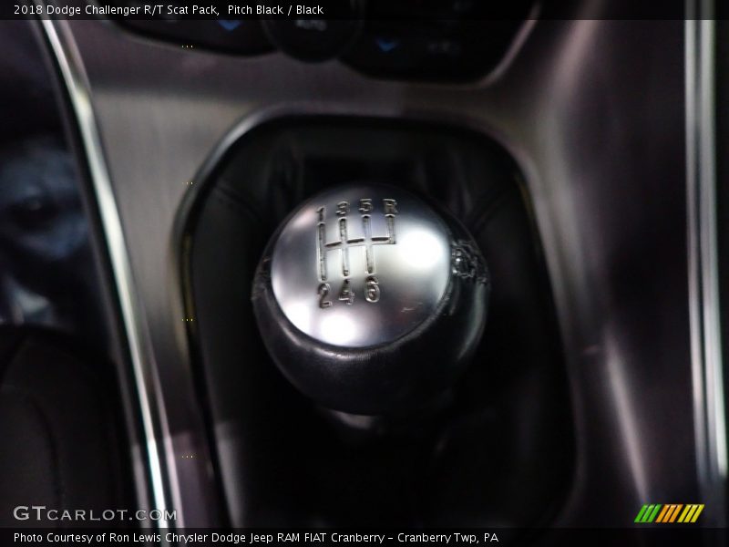  2018 Challenger R/T Scat Pack 6 Speed Manual Shifter