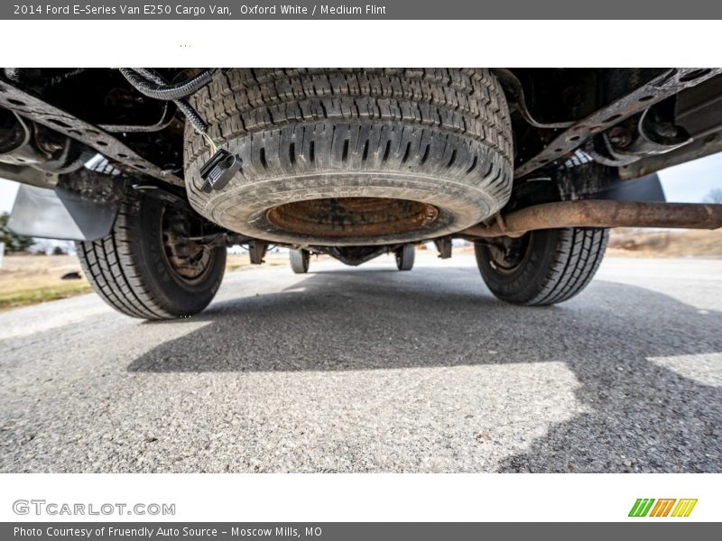 Oxford White / Medium Flint 2014 Ford E-Series Van E250 Cargo Van