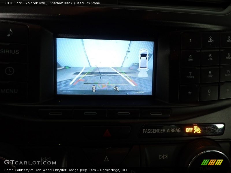 Shadow Black / Medium Stone 2018 Ford Explorer 4WD