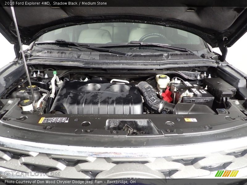 Shadow Black / Medium Stone 2018 Ford Explorer 4WD
