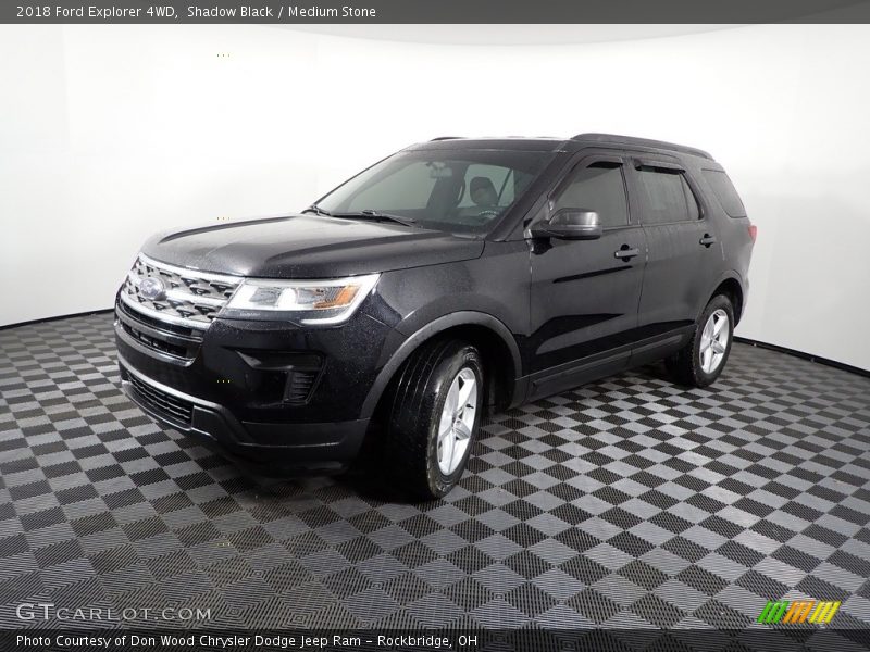 Shadow Black / Medium Stone 2018 Ford Explorer 4WD