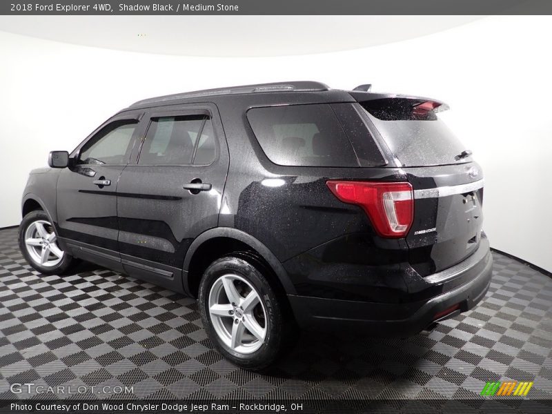 Shadow Black / Medium Stone 2018 Ford Explorer 4WD