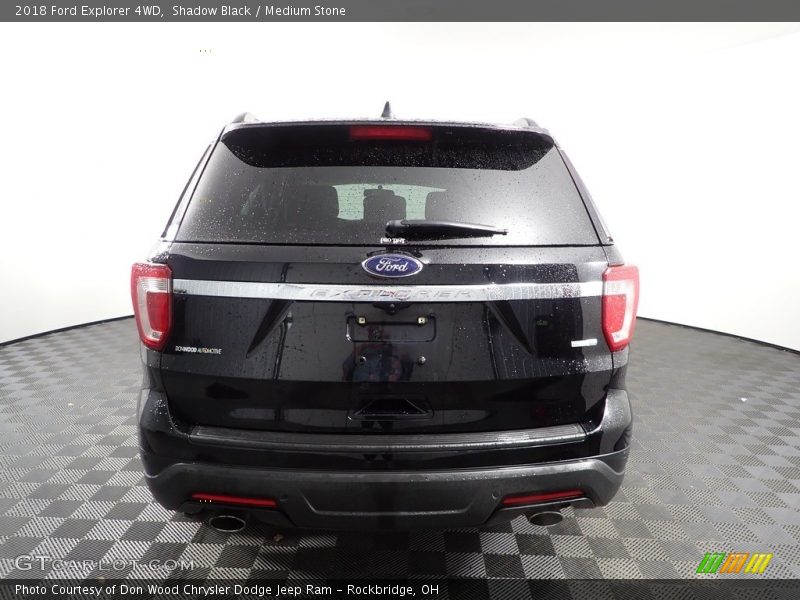 Shadow Black / Medium Stone 2018 Ford Explorer 4WD
