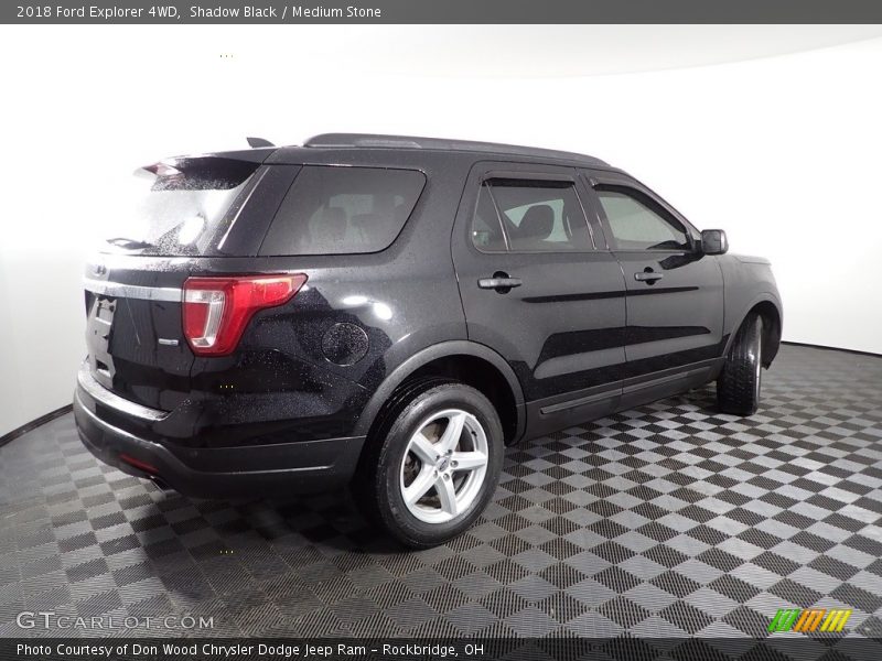 Shadow Black / Medium Stone 2018 Ford Explorer 4WD