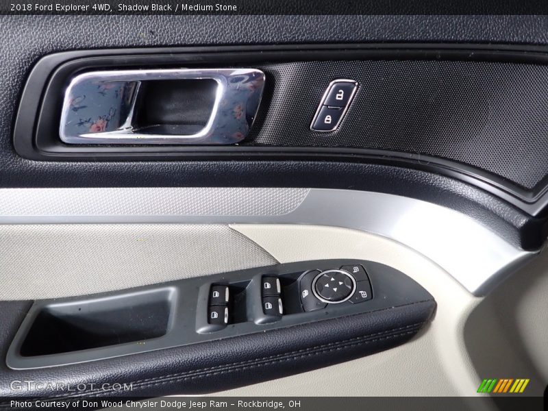 Shadow Black / Medium Stone 2018 Ford Explorer 4WD