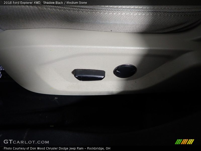 Shadow Black / Medium Stone 2018 Ford Explorer 4WD