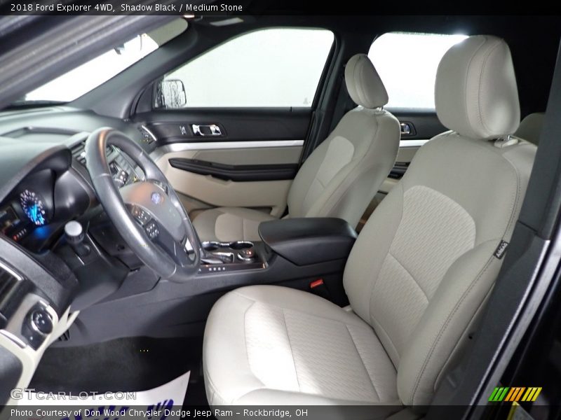 Shadow Black / Medium Stone 2018 Ford Explorer 4WD