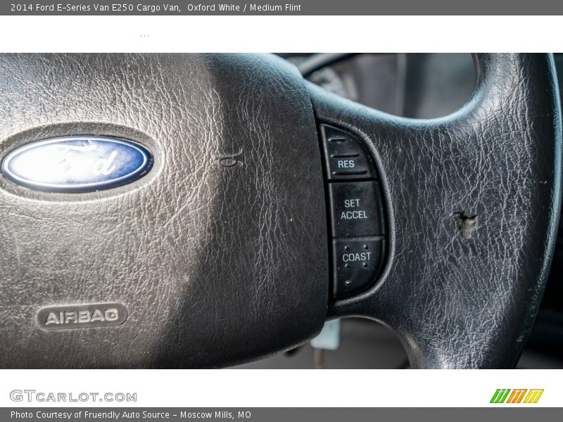 Oxford White / Medium Flint 2014 Ford E-Series Van E250 Cargo Van