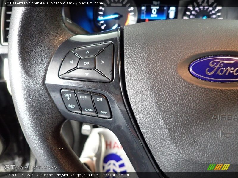 Shadow Black / Medium Stone 2018 Ford Explorer 4WD