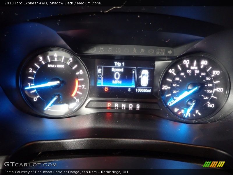 Shadow Black / Medium Stone 2018 Ford Explorer 4WD