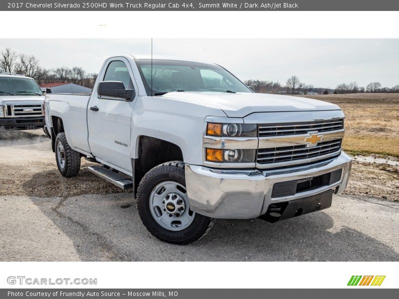 Summit White / Dark Ash/Jet Black 2017 Chevrolet Silverado 2500HD Work Truck Regular Cab 4x4