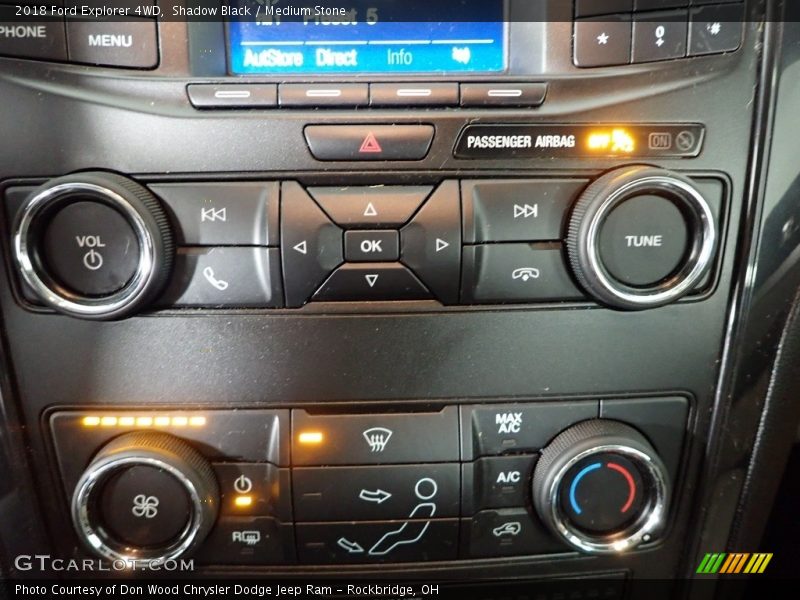 Shadow Black / Medium Stone 2018 Ford Explorer 4WD