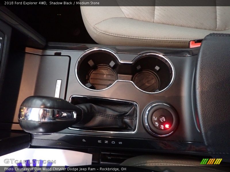 Shadow Black / Medium Stone 2018 Ford Explorer 4WD