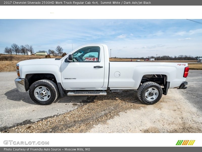 Summit White / Dark Ash/Jet Black 2017 Chevrolet Silverado 2500HD Work Truck Regular Cab 4x4